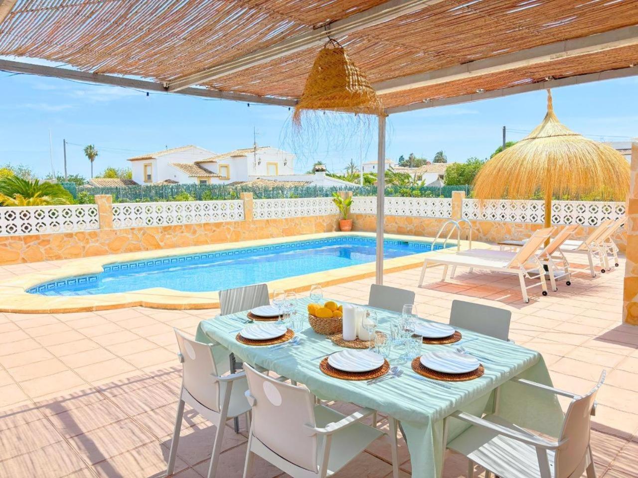 Villa Mediterranea Con Piscina Privada Jávea Exterior foto